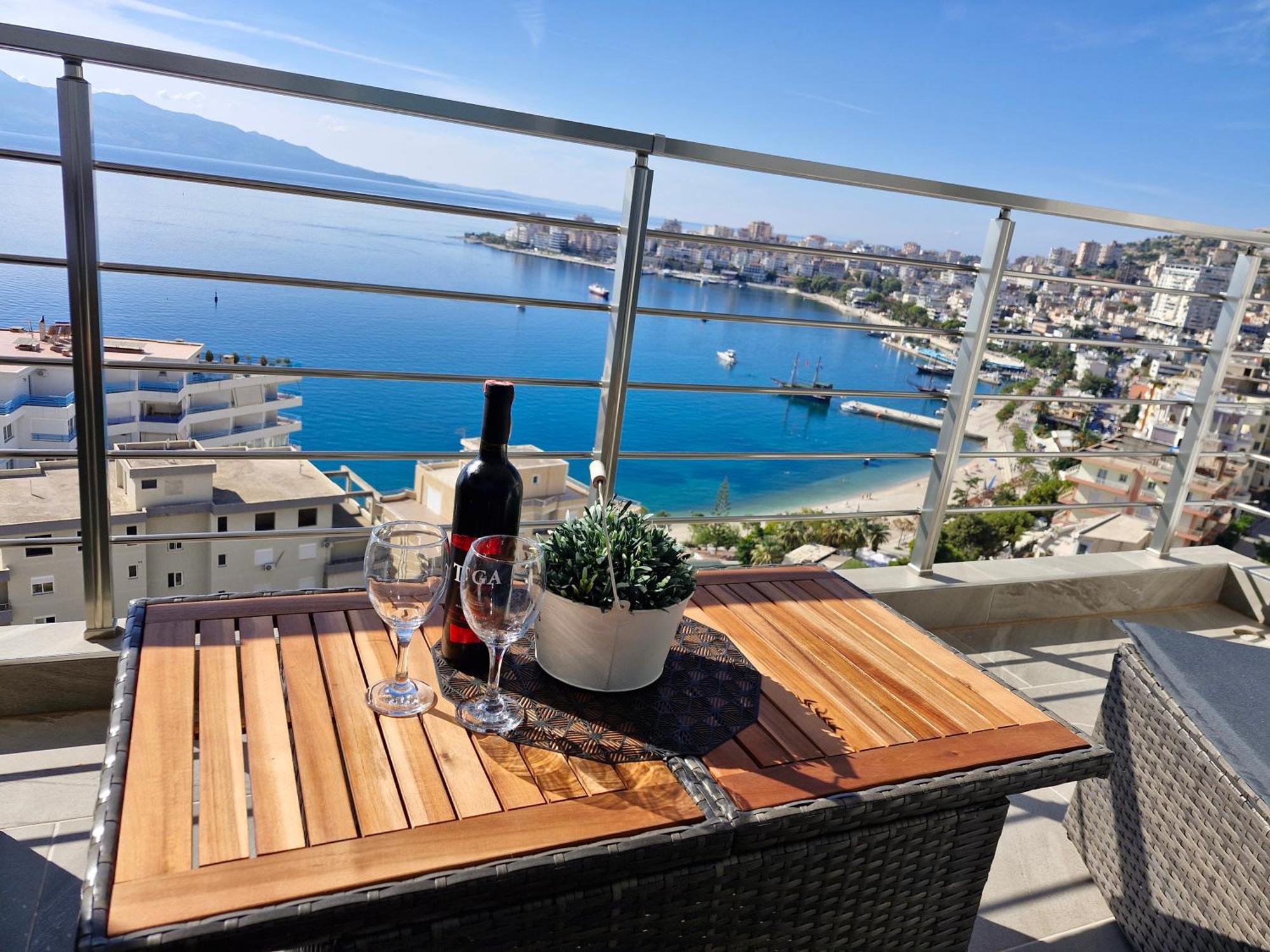 Stella Apartment Saranda Dış mekan fotoğraf
